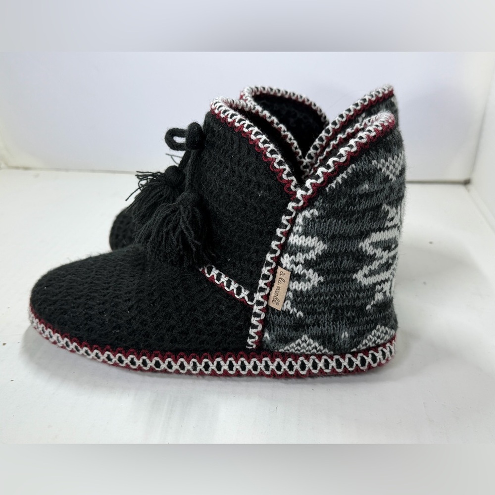 Muk Luks A La Mode knit bootie women’s 7-8